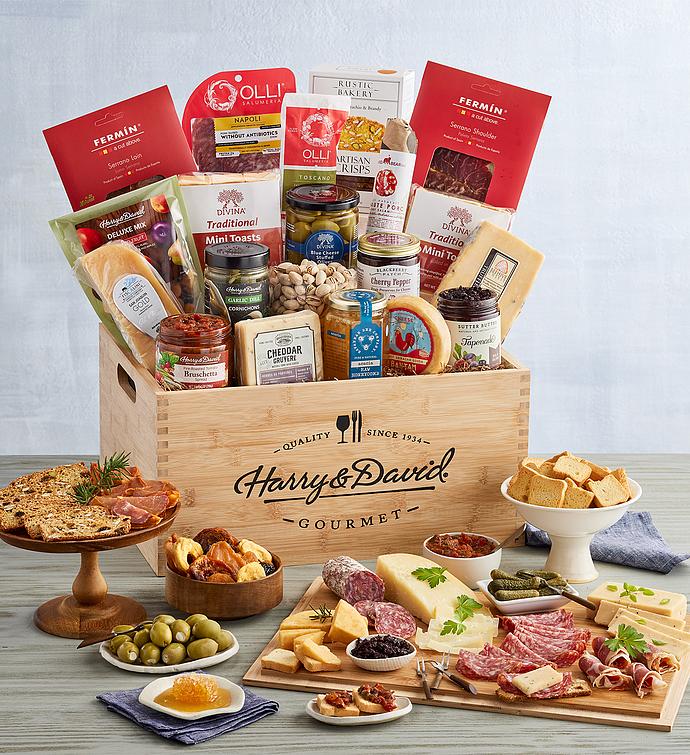 Gourmet Charcuterie and Cheese Entertainer's Crate
